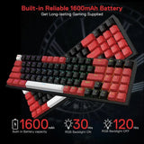 Wireless RGB USB LED Gaming Keyboard