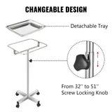 32-51 Inch Mayo Stand with Adjustable Height