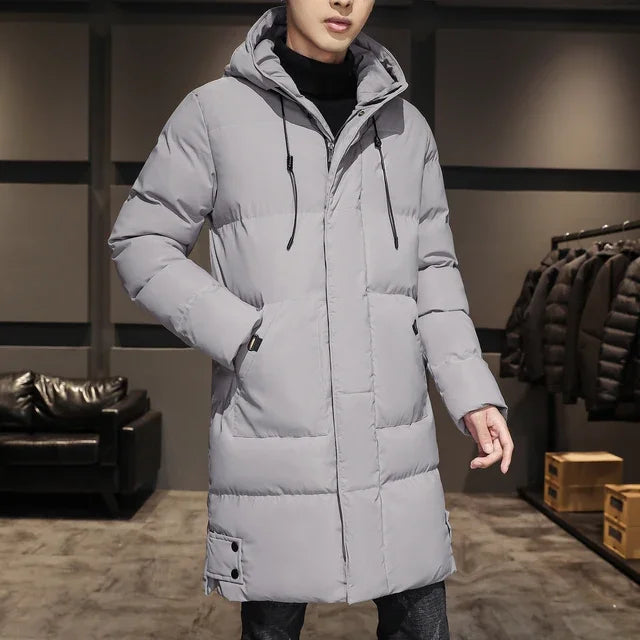 Fashion Thick Warm Long Hooded Coat