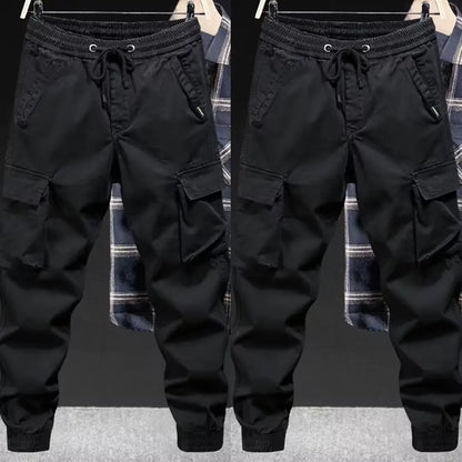 Trendy men's loose-fit cargo pants