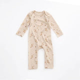 Long Sleeves Soft Cotton Newborn Jumpsuit