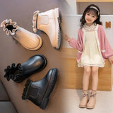 PU Leather Waterproof Winter Kid's Boots