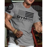 Men's Fitness T-Shirt - Short Sleeve Gym Wear | East R Us