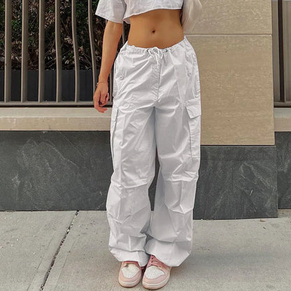 Women's knitted cargo pants