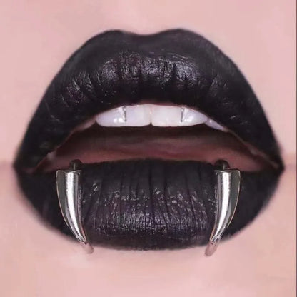 Stainless Steel Gothic Fake Body Piercing Halloween Jewelry