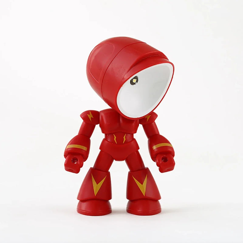 LED Cartoon Cute Hero Police Desk Lamp