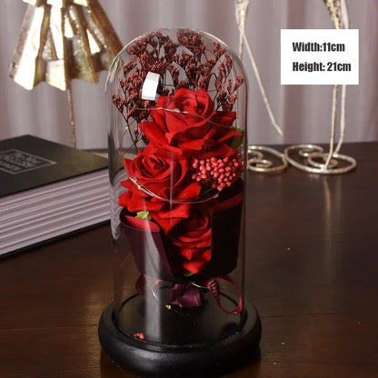 Rose led eternal flower