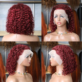 14Inch Water Wave 13x4 Bob Wig