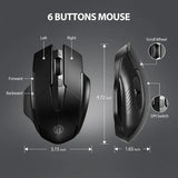 Wireless Laptop Game Mouse