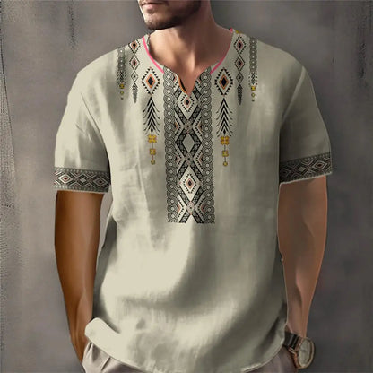 Fashion african dashiki men's culture t-shirt