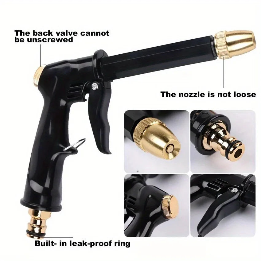 High pressure water spray gun