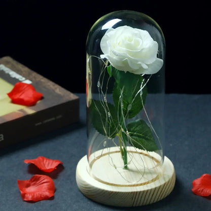 Led rose artificial flowers