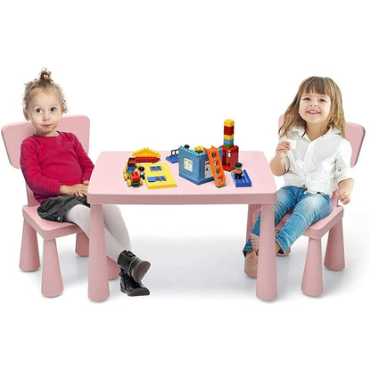 3 pcs kids table and chair set