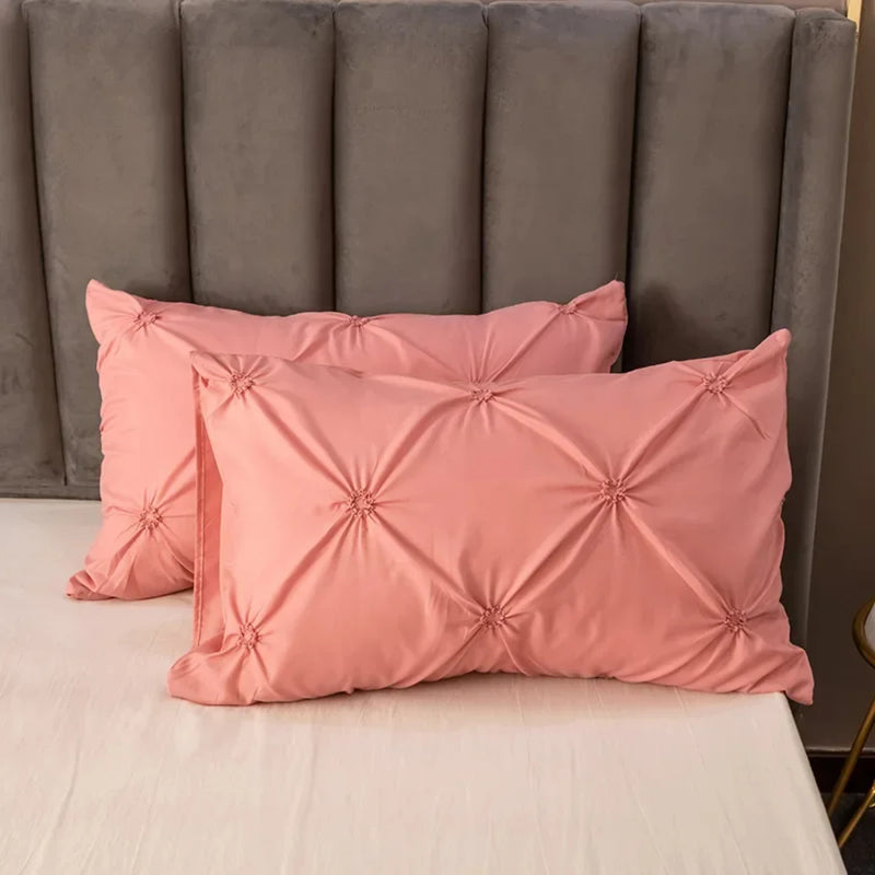 Soft and High Quality 3D Pinch Pleated Duvet Cover Set