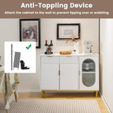 Kitchen Storage Buffet Server Cabinet