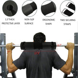 Durable 7 Pack Set of Barbell Hip Thrust and Squat Pad