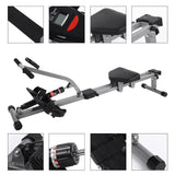Fitness Metal Steel Rowing Machine | East R Us