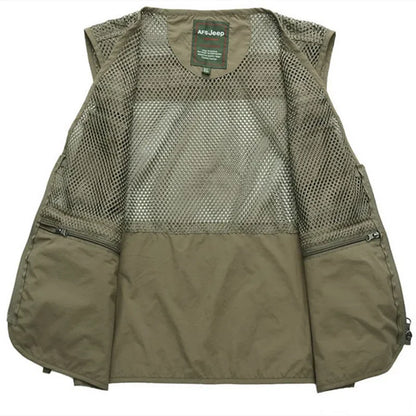 Tactical quick-drying male vest