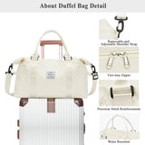 Women's Multifunctional Duffle Carry On Bag