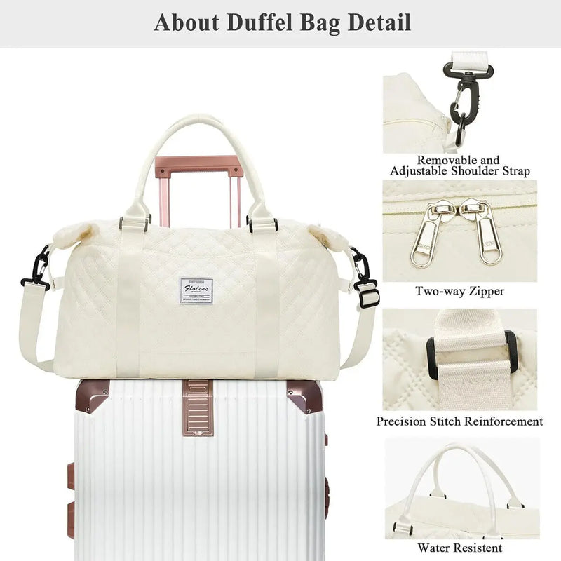 Women's Multifunctional Duffle Carry On Bag