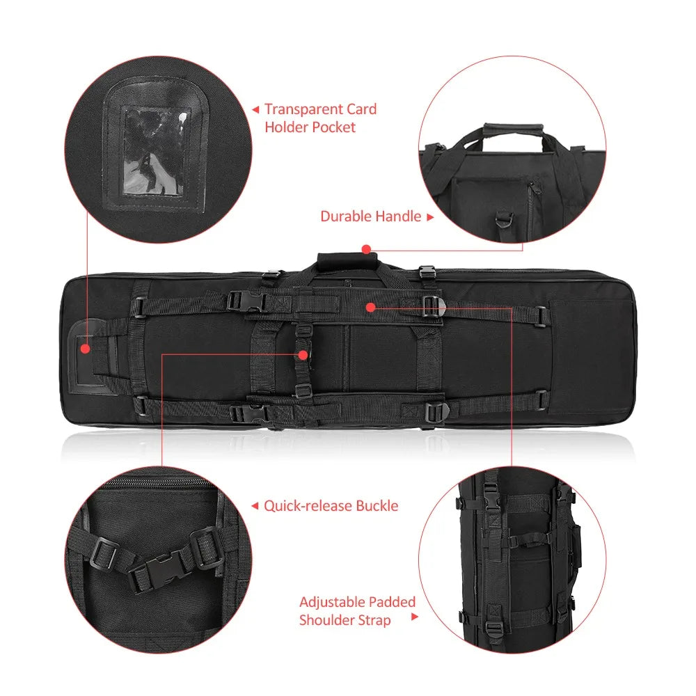 Outdoor padded barrel carrying bag