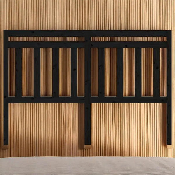 Stylish & Durable Solid Wood Pine Bed Headboard