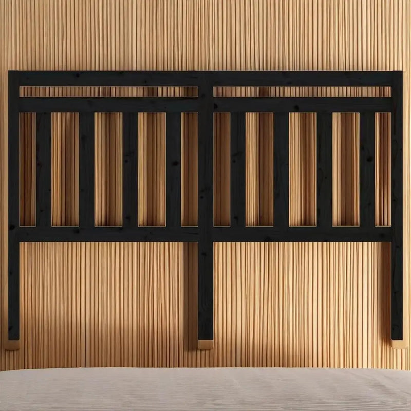 Stylish & Durable Solid Wood Pine Bed Headboard