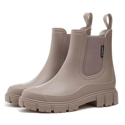 Breathable fashion rain boots