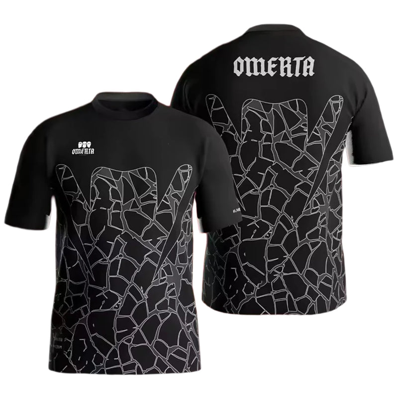 Summer 3D Print Breathable Jersey