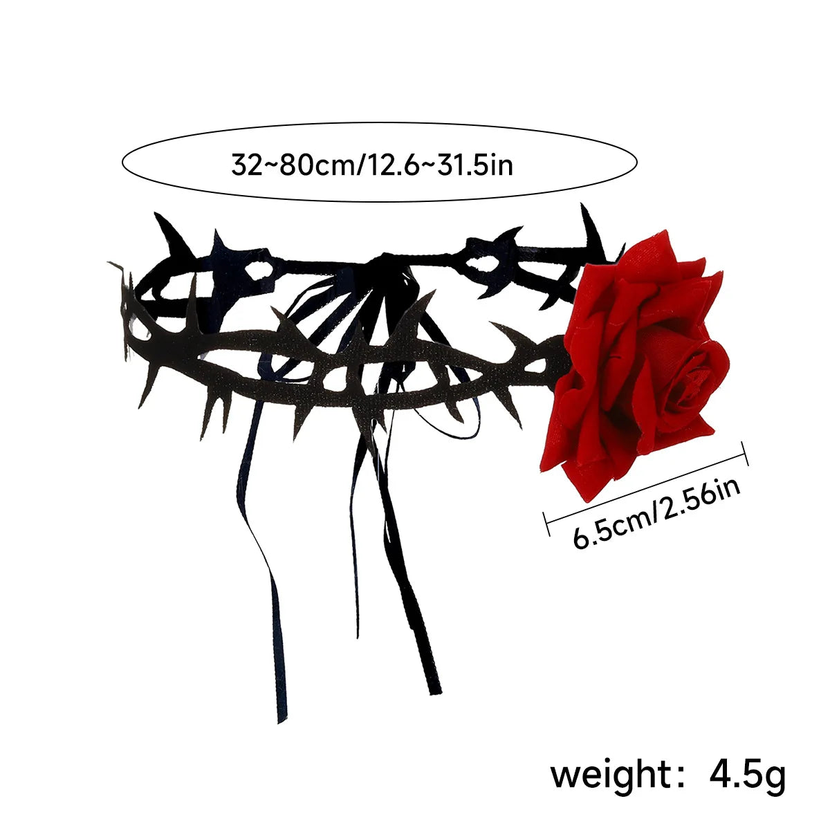 Gothic Style Choker Halloween Necklace