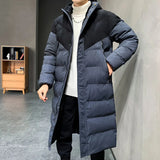 Fashion Long Winter Windbreaker Coat