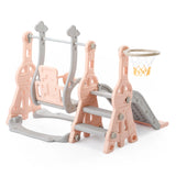 4 In 1 Kid's Slide And Swing Set