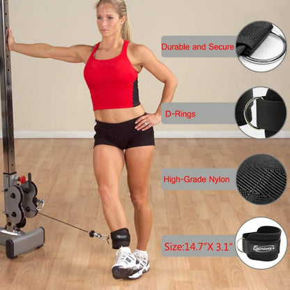 Durable 7 Pack Set of Barbell Hip Thrust and Squat Pad