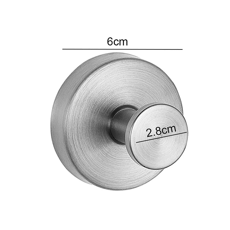 Stainless steel suction cup hook
