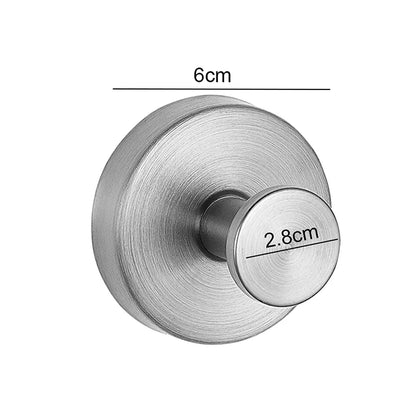 Stainless steel suction cup hook