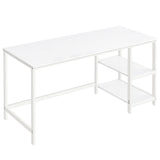 Computer Desk with 2 Shelves