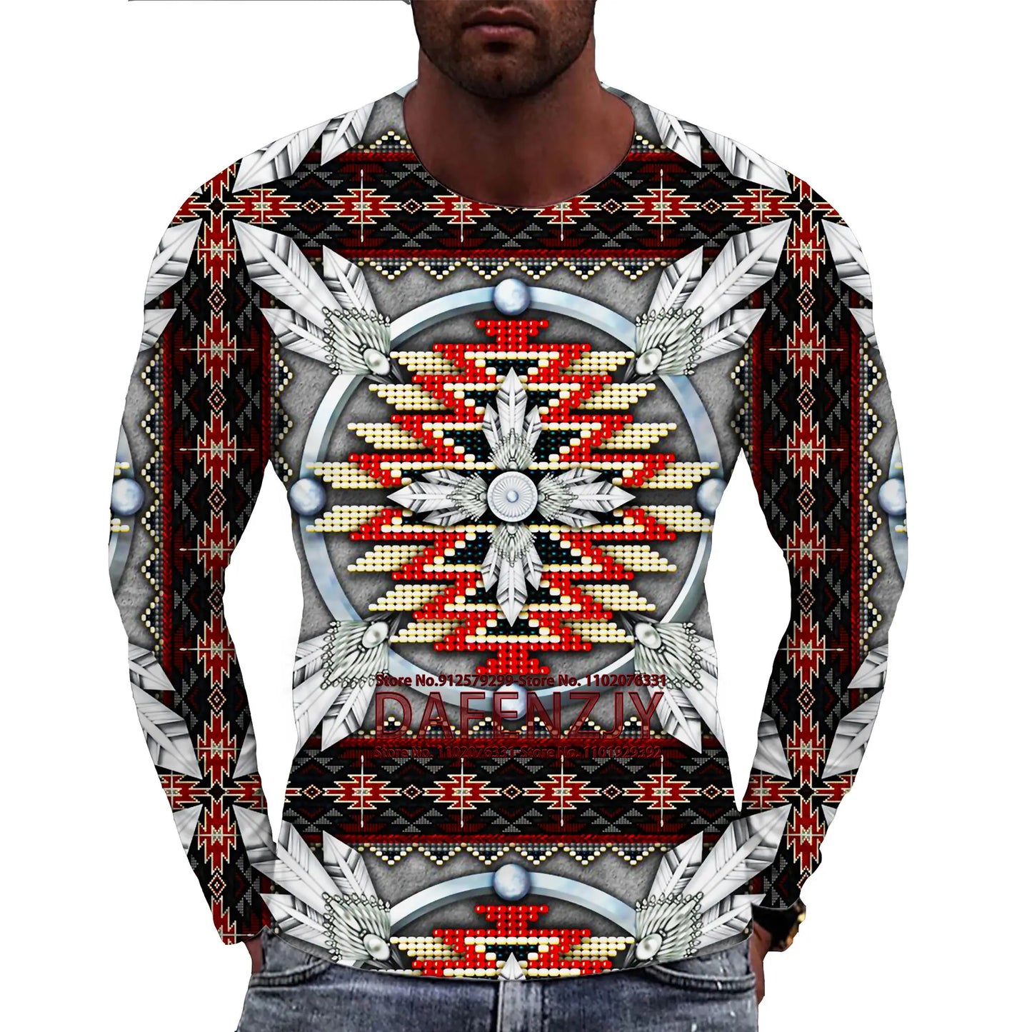 American indians culture 3d t shirt