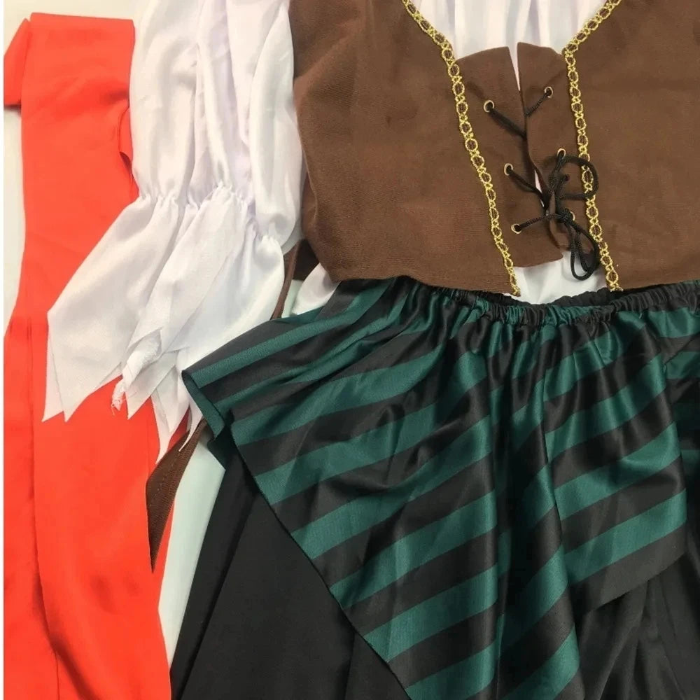 Pirates of the caribbean cosplay costume
