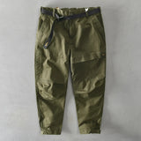 Cotton Solid Color Loose Pants