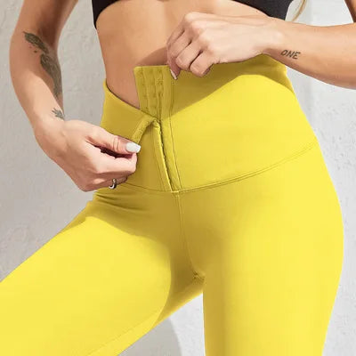 Postpartum High Waist Shapewear Corset Leggings