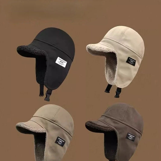 Windproof warm ear protection bomber hats