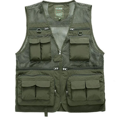 Tactical quick-drying male vest