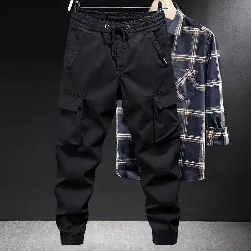Trendy Men's Loose-fit Cargo Pants