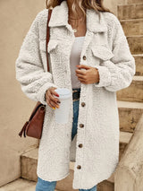 Winter Fleece Lapel Plush Jacket