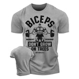 Strength Workout T-Shirt - 3D Printed Gym Tee | East R Us