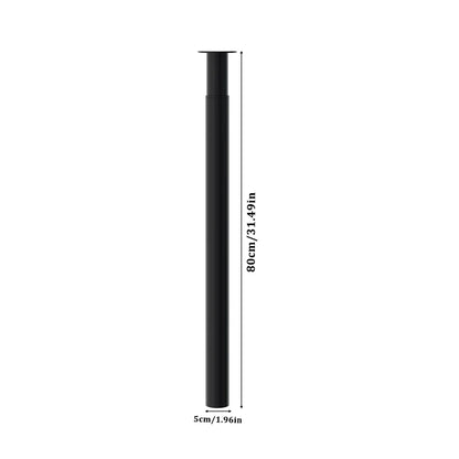 Anti-slip height metal table legs
