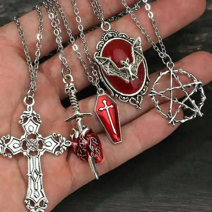 Gothic Halloween Jewelry Set