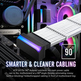 ATX 24-pin 90 Degree Power Connector