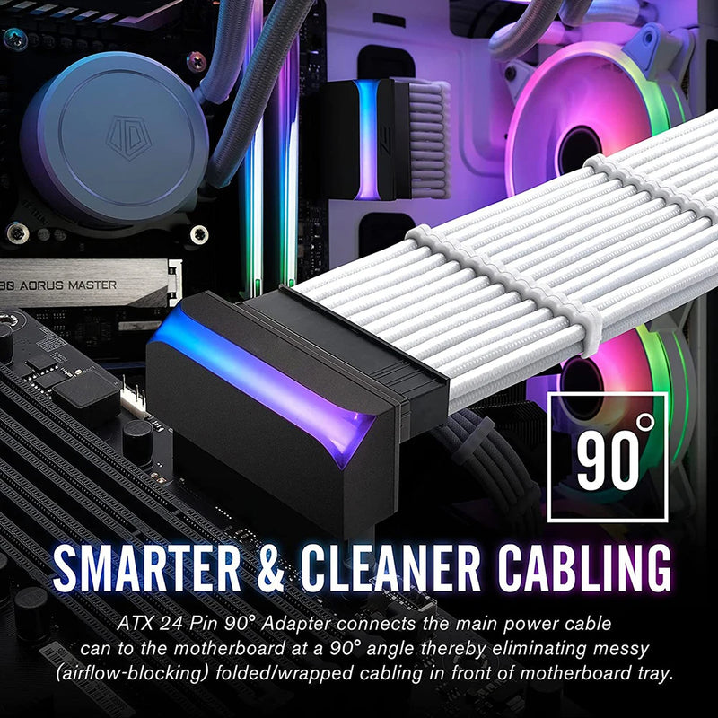 ATX 24-pin 90 Degree Power Connector