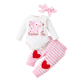 Infant Long Sleeve Letter Printed Set